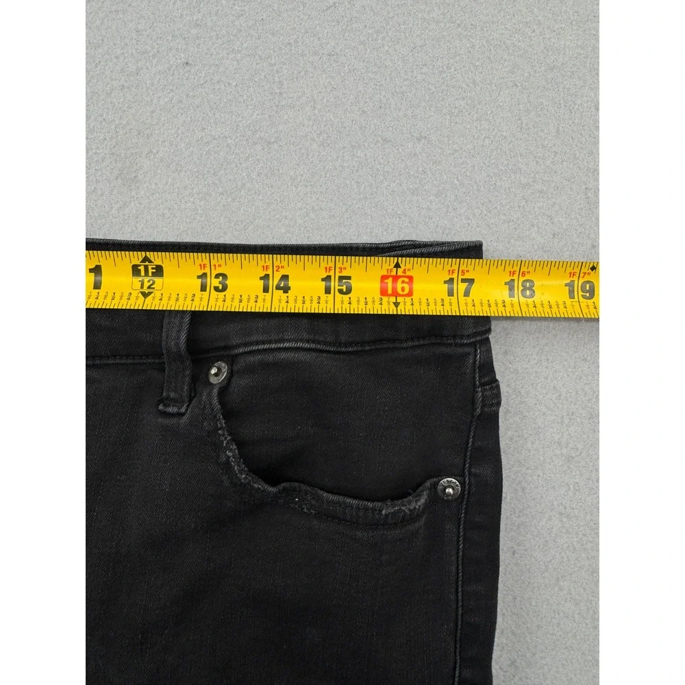 Pistola Arielle High Rise Skinny Jeans Womens 16W (35x26) Black Stretch Denim